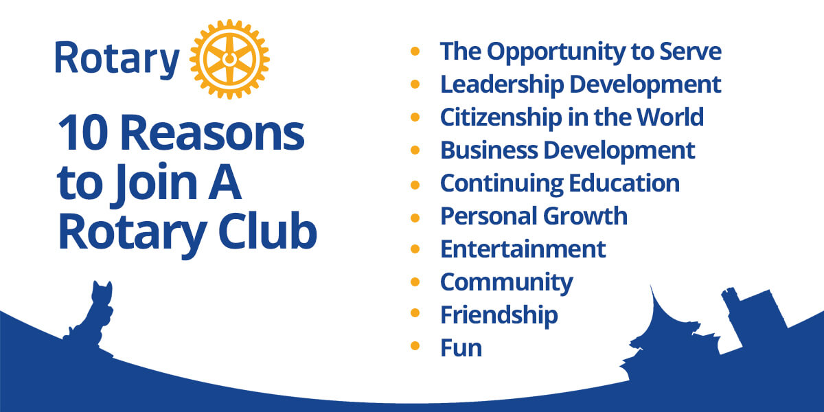 10 Reasons to Join A Rotary Club